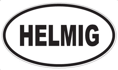 HELMIG - Oval Magnet