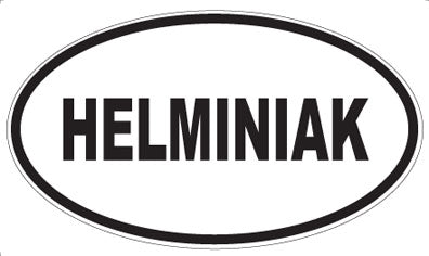 HELMINIAK - Oval Magnet