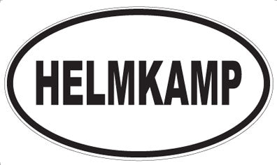 HELMKAMP - Oval Magnet