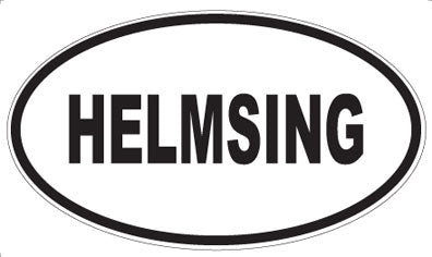 HELMSING - Oval Sticker