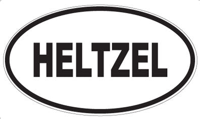 HELTZEL - Oval Magnet