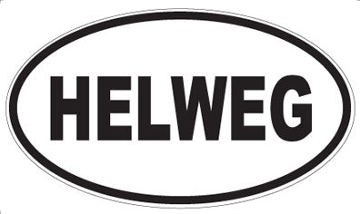 HELWEG - Oval Magnet