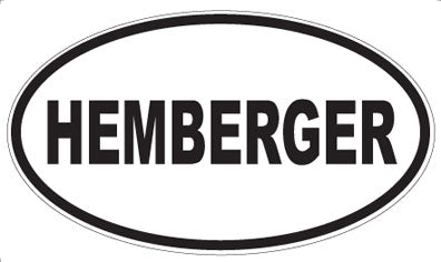 HEMBERGER - Oval Magnet