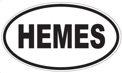 HEMES - Oval Magnet