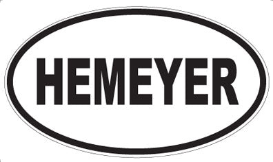 HEMEYER - Oval Magnet