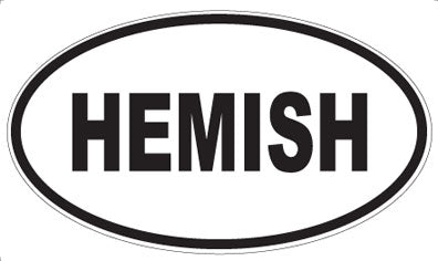 HEMISH - Oval Magnet