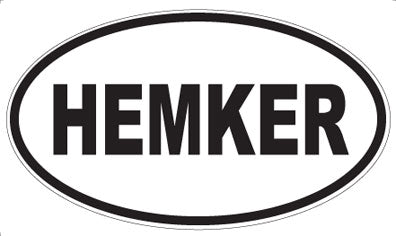 HEMKER - Oval Magnet