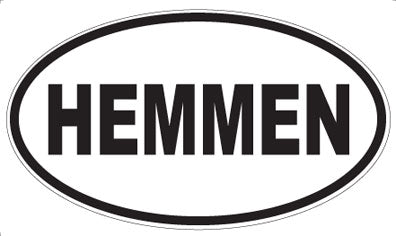 HEMMEN - Oval Magnet