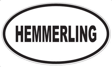 HEMMERLING - Oval Magnet