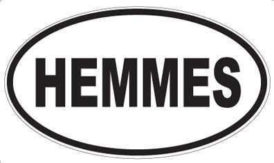 HEMMES - Oval Magnet