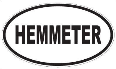 HEMMETER - Oval Magnet