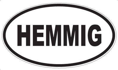 HEMMIG - Oval Magnet