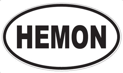 HEMON - Oval Magnet
