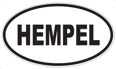 HEMPEL - Oval Magnet