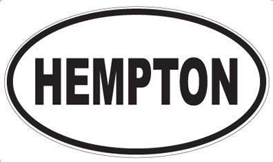 HEMPTON - Oval Magnet