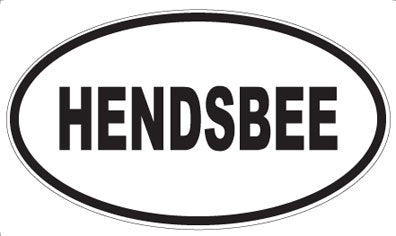 HENDSBEE - Oval Magnet