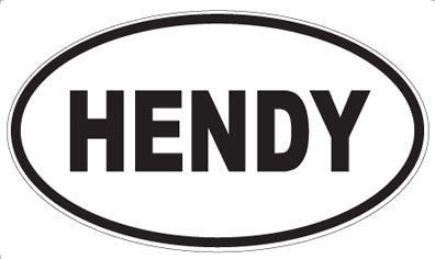 HENDY - Oval Magnet