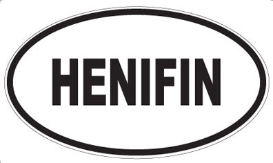 HENIFIN - Oval Magnet