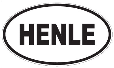 HENLE - Oval Magnet