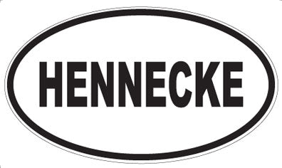 HENNECKE - Oval Magnet