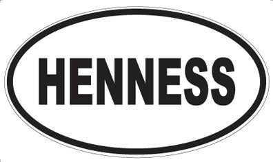 HENNESS - Oval Magnet