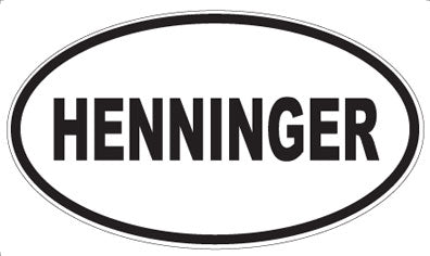 HENNINGER - Oval Magnet