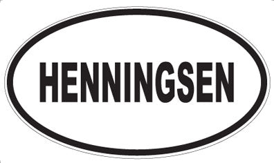 HENNINGSEN - Oval Magnet