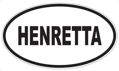 HENRETTA - Oval Magnet