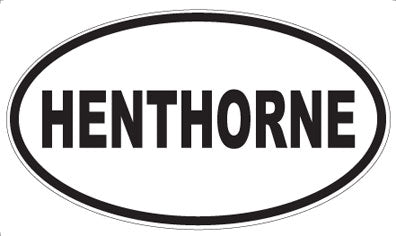 HENTHORNE - Oval Magnet