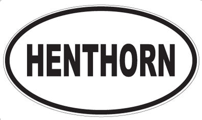 HENTHORN - Oval Magnet