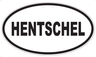 HENTSCHEL - Oval Magnet