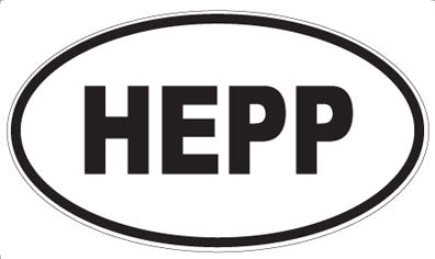 HEPP - Oval Magnet