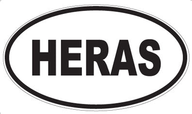 HERAS - Oval Magnet