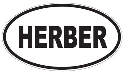 HERBER - Oval Magnet
