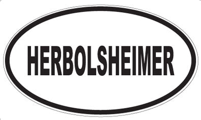 HERBOLSHEIMER - Oval Magnet