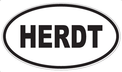 HERDT - Oval Magnet