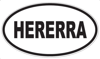 HERERRA - Oval Magnet