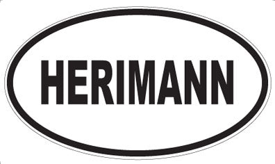 HERIMANN - Oval Magnet