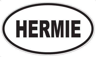 HERMIE - Oval Magnet