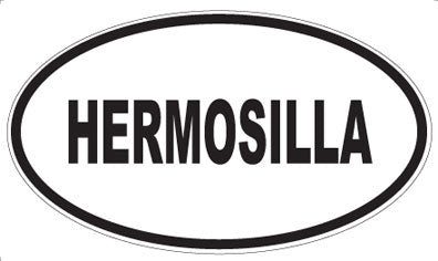 HERMOSILLA - Oval Magnet