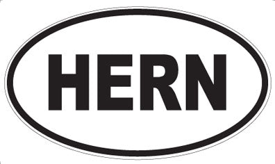 HERN - Oval Magnet