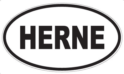 HERNE - Oval Magnet