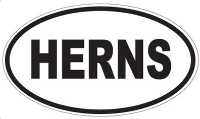 HERNS - Oval Sticker