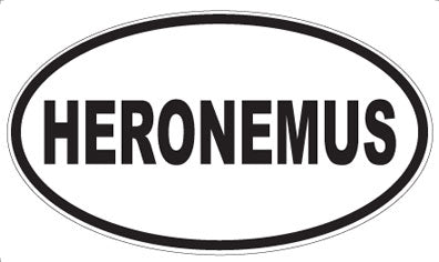 HERONEMUS - Oval Magnet