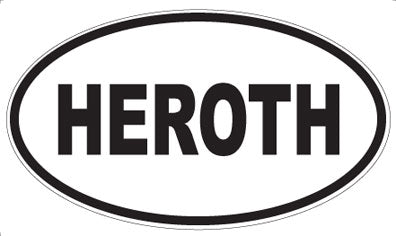 HEROTH - Oval Magnet