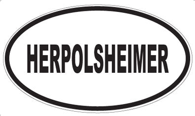 HERPOLSHEIMER - Oval Magnet
