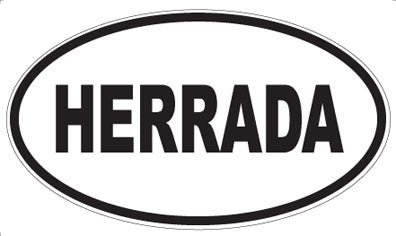 HERRADA - Oval Magnet