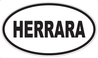 HERRARA - Oval Magnet