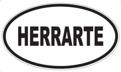 HERRARTE - Oval Magnet
