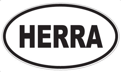 HERRA - Oval Magnet